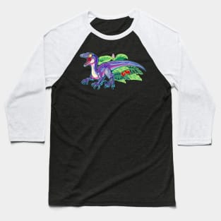 Raptor Blue Baseball T-Shirt